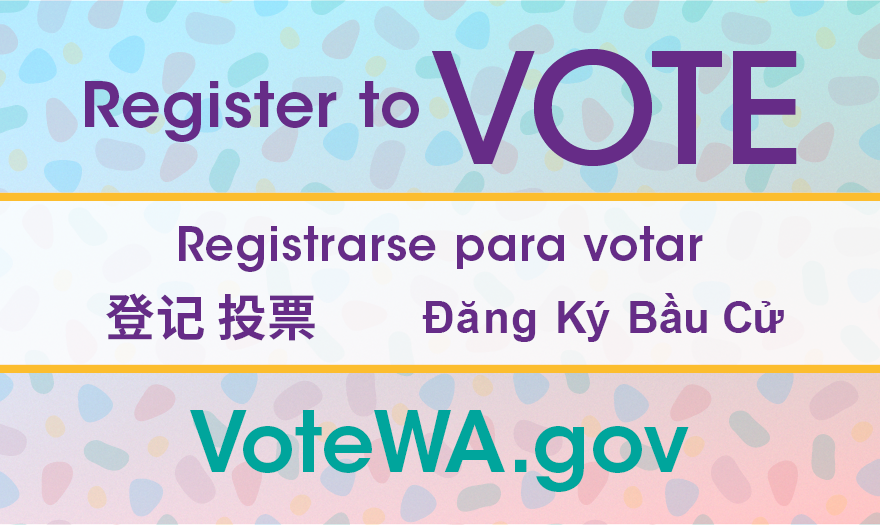 Register to Vote at Vote.WA.gov